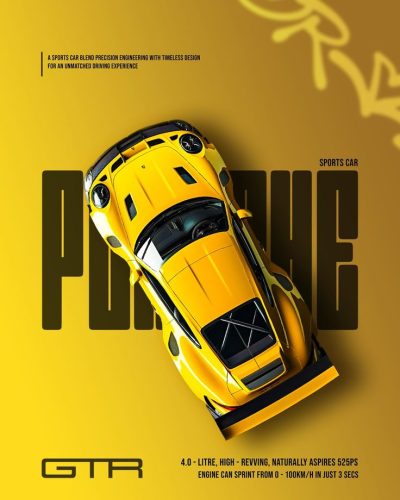 Poster car porsche design _Follow @geniusgraphics_ for more____#porsche _#design _#graphicdesign