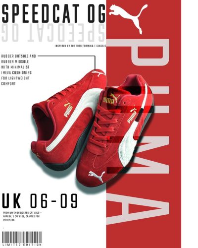 Puma speedcat 2000 poster